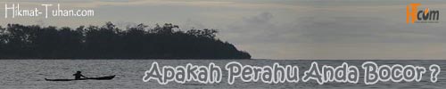Apakah Perahu Anda Bocor ?